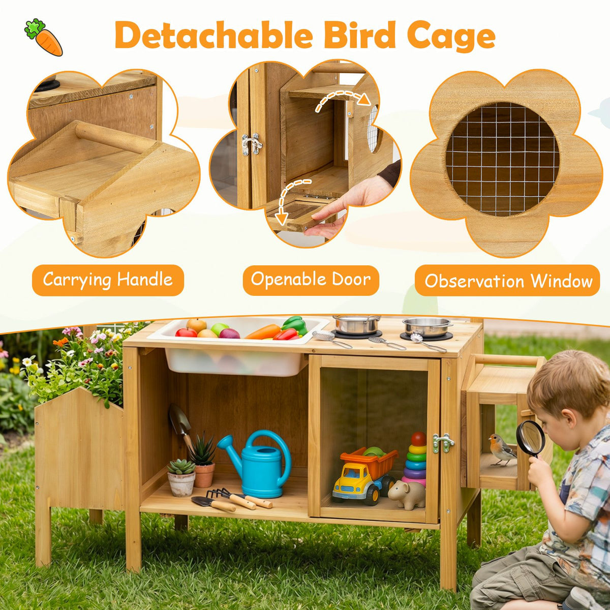 Garden Mud Kitchen