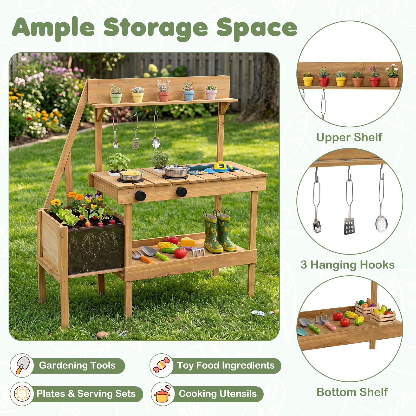 Planter Mud Kitchen