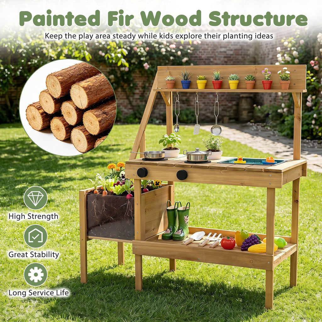 Planter Mud Kitchen