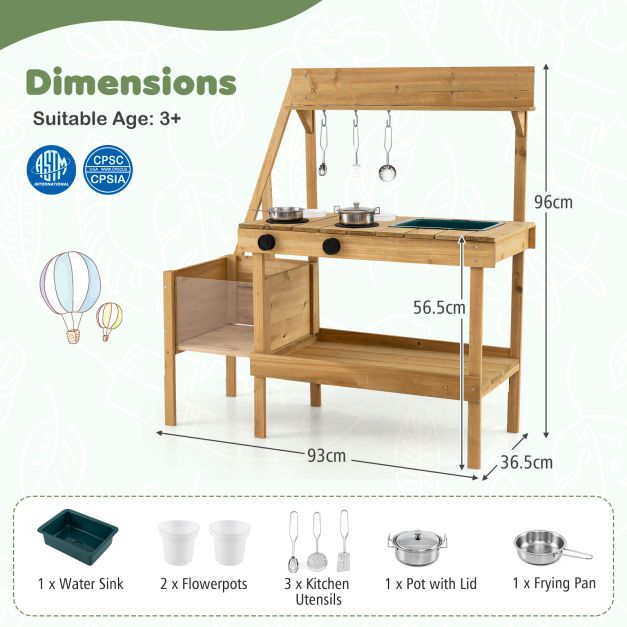 Planter Mud Kitchen