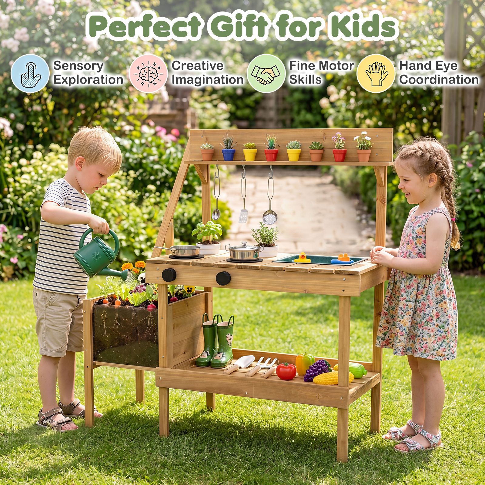 Planter Mud Kitchen