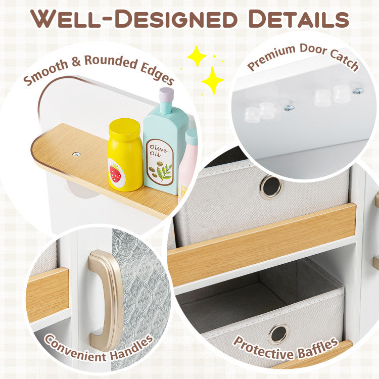 Wooden Play Kitchen