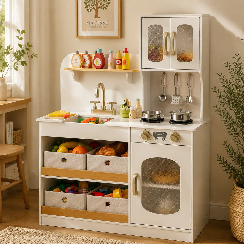 Wooden Play Kitchen