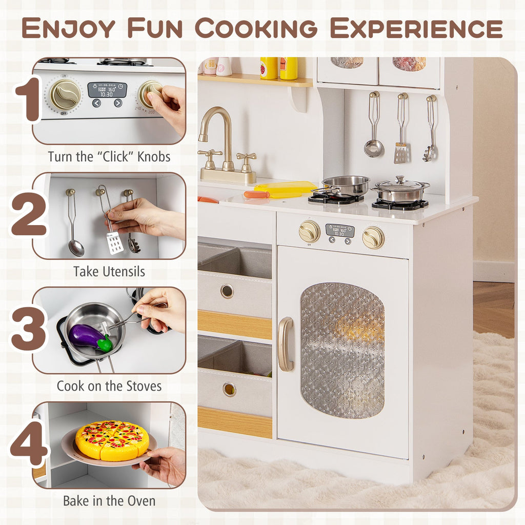 Wooden Play Kitchen