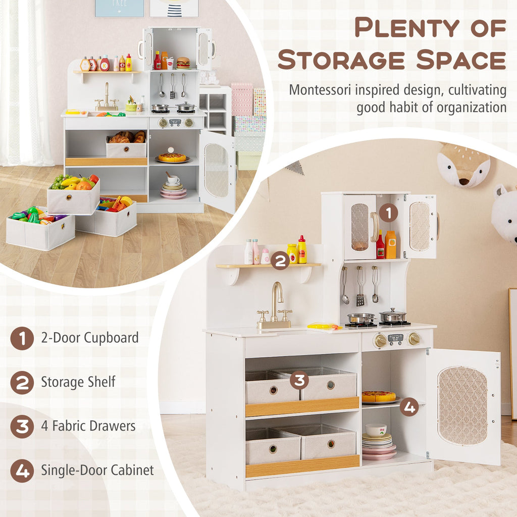 Wooden Play Kitchen