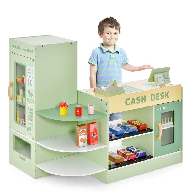 Wooden Grocery Store