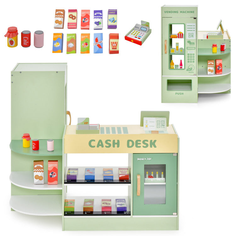 Wooden Grocery Store