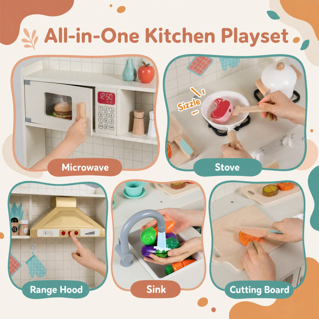 Corner Play Kitchen