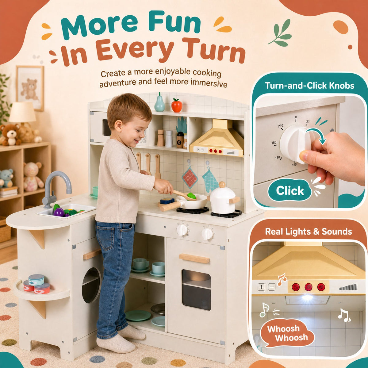 Corner Play Kitchen