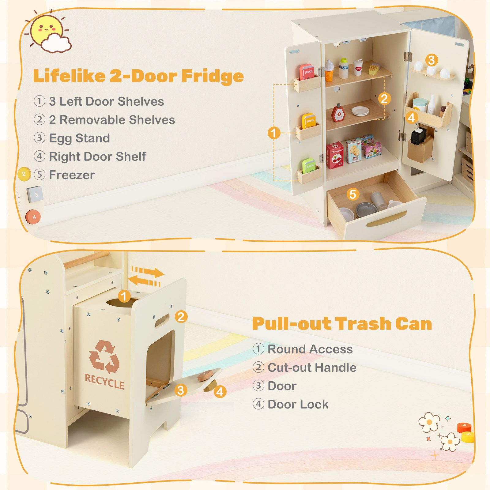Corner Play Kitchen