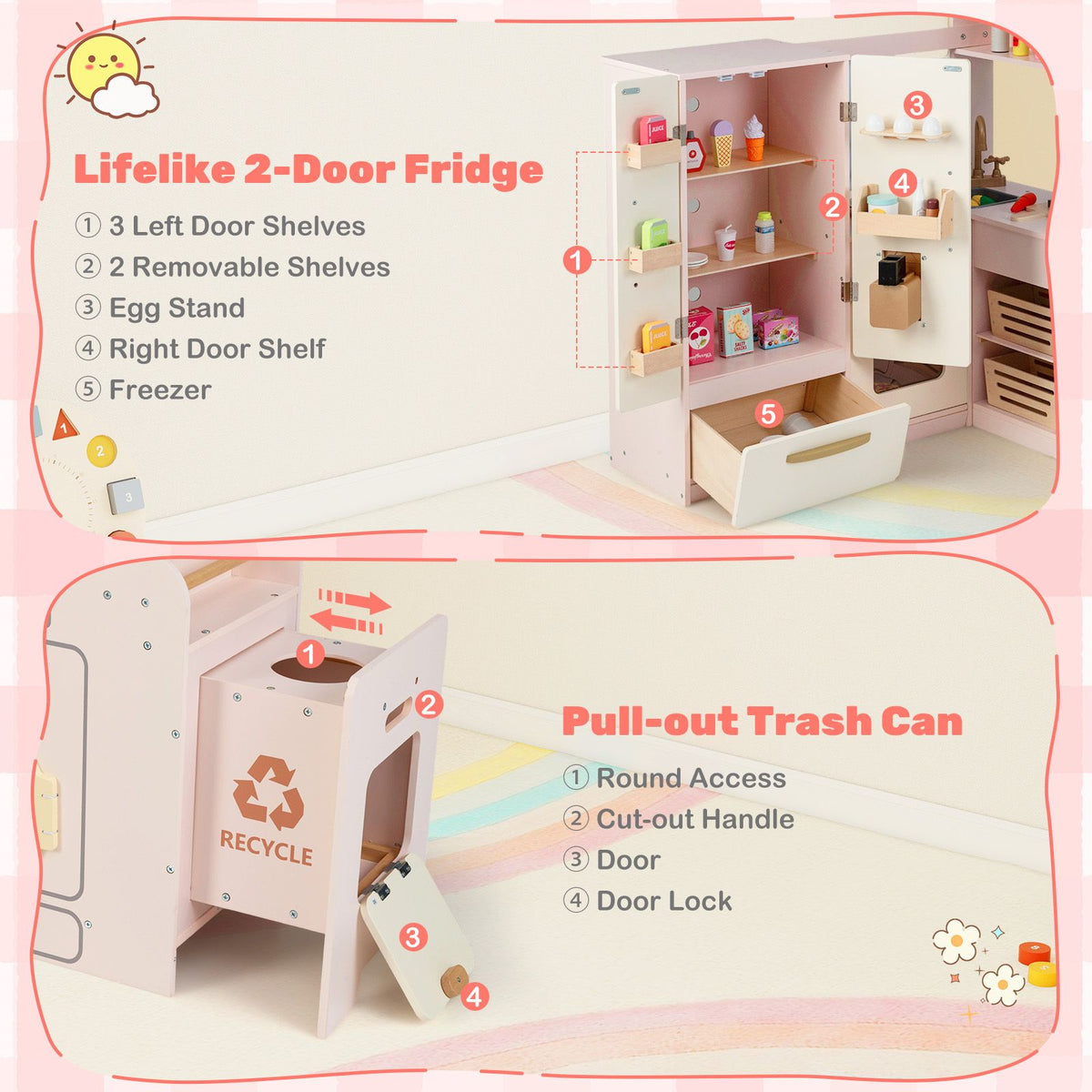 Corner Play Kitchen