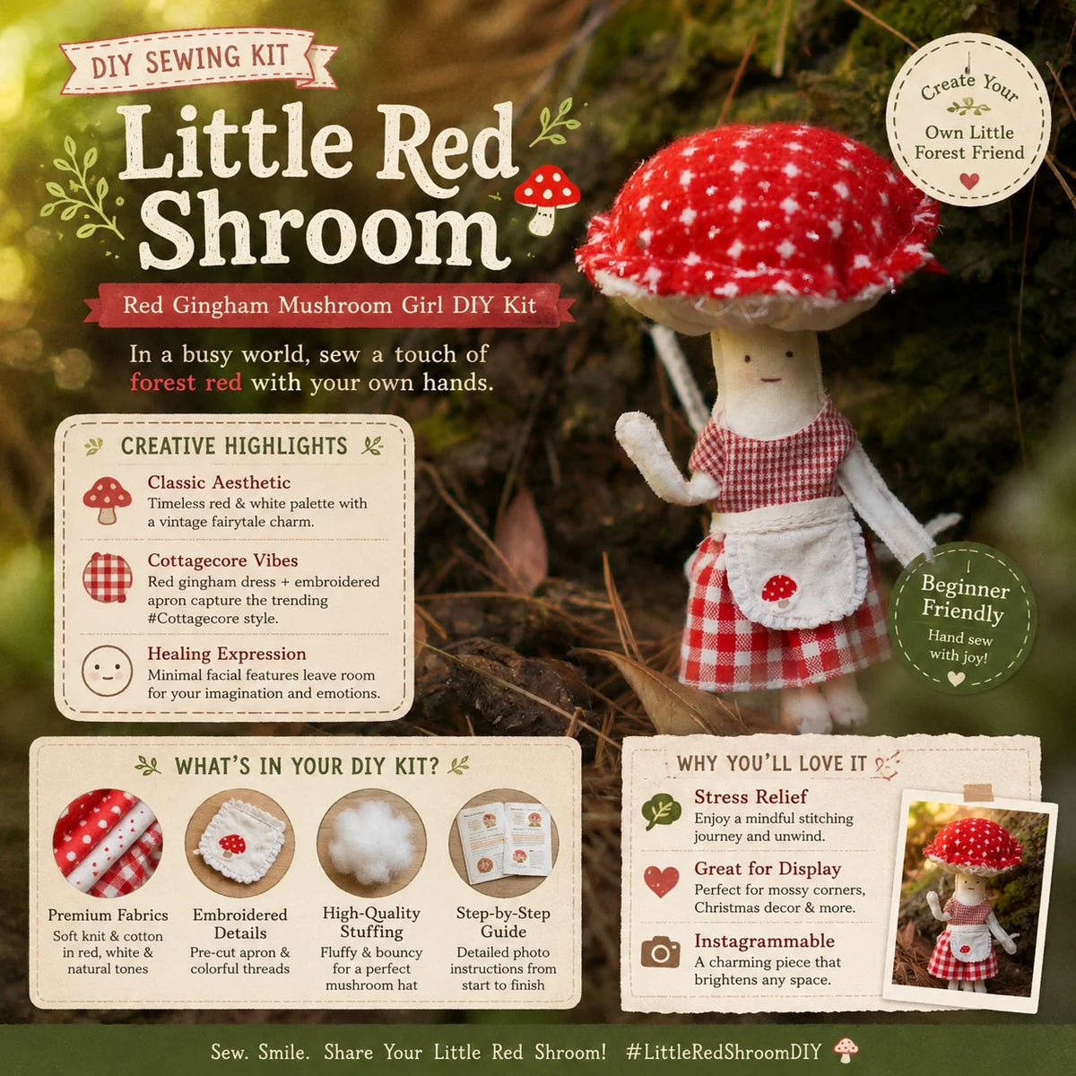 Little Red Shroom Kit