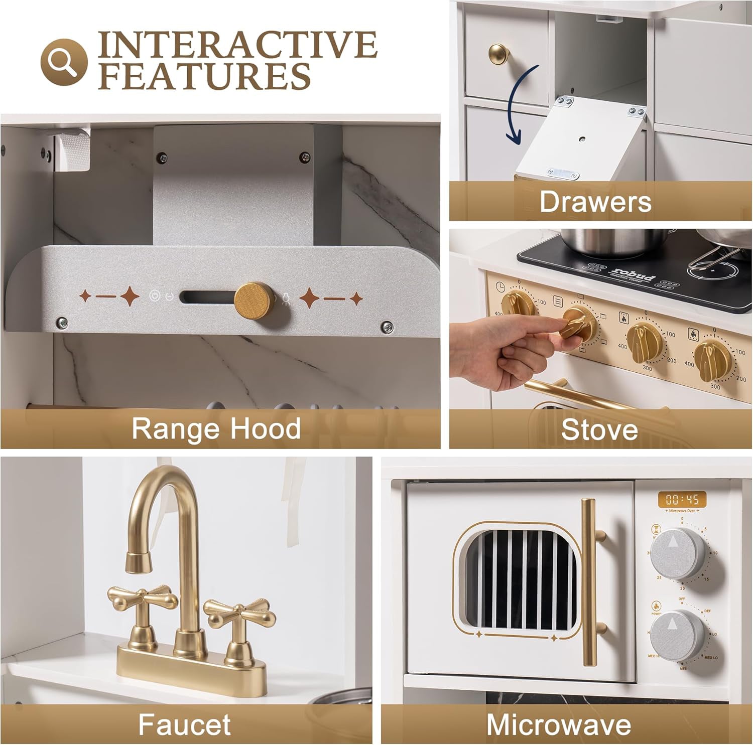 Modern Play Kitchen