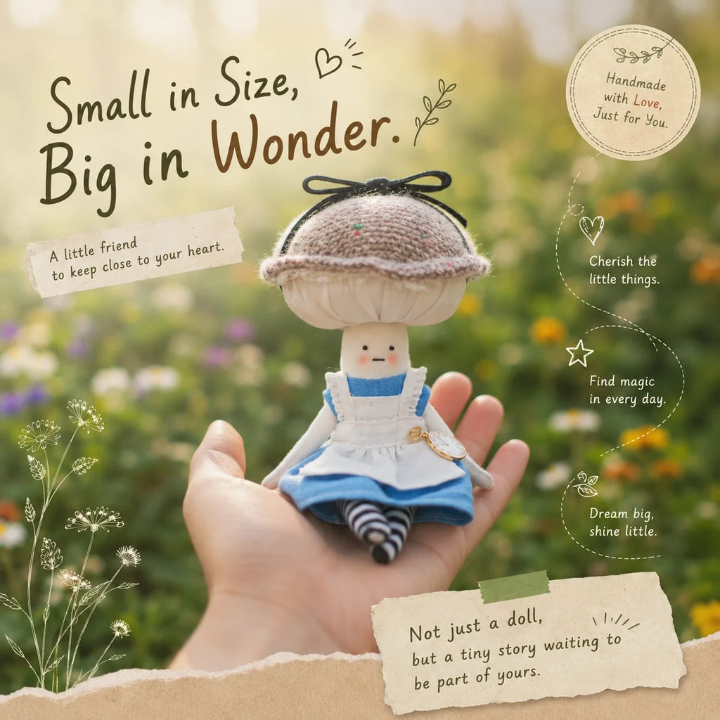 Mushroom Girl Craft Kit