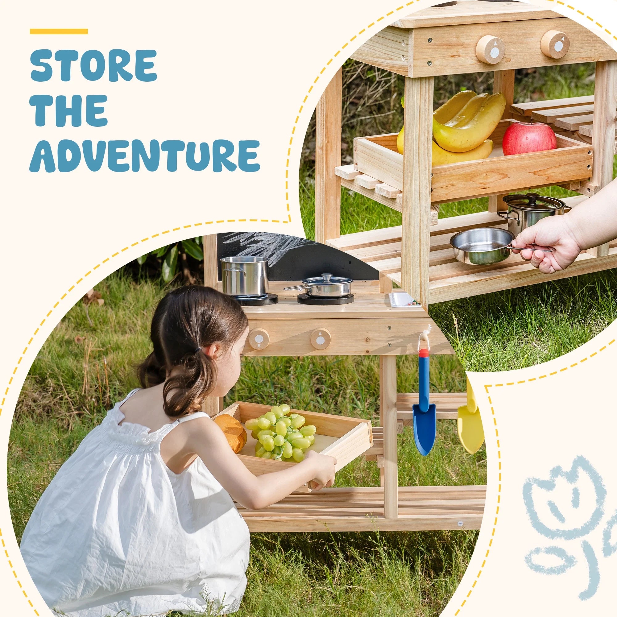 Outdoor Mud Kitchen