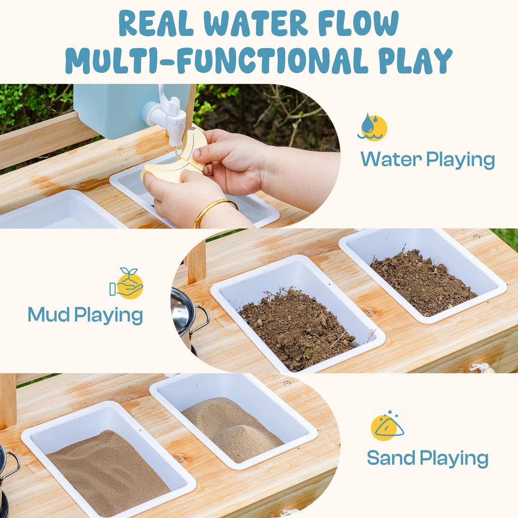 Outdoor Mud Kitchen