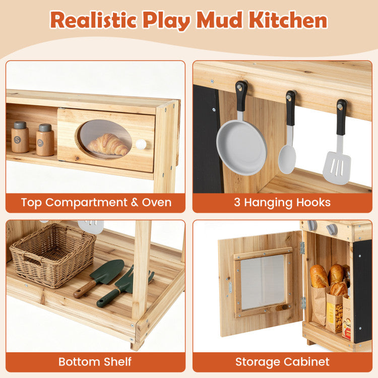 Chalkboard Mud Kitchen