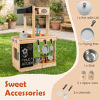 Chalkboard Mud Kitchen