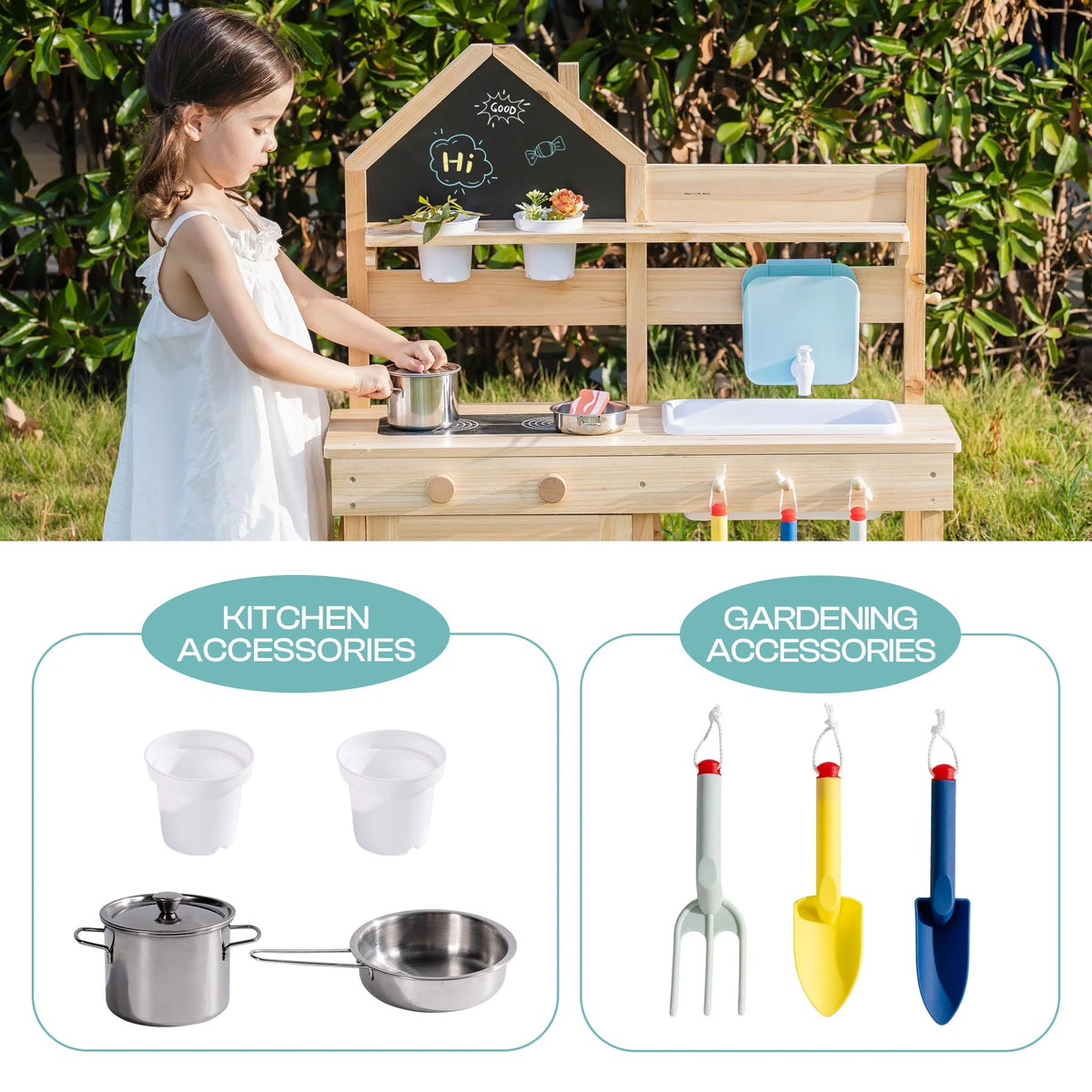Outdoor Mud Kitchen