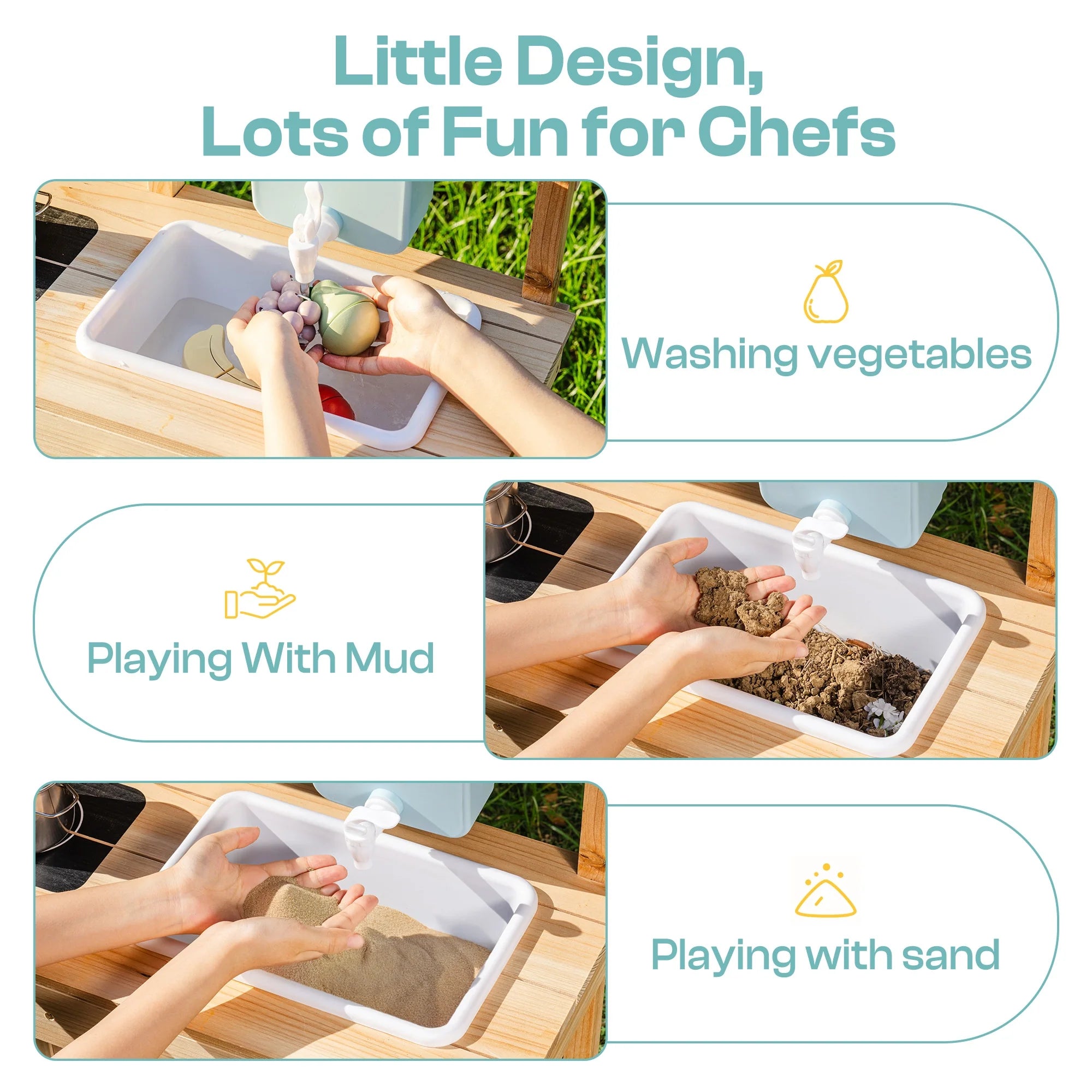 Outdoor Mud Kitchen