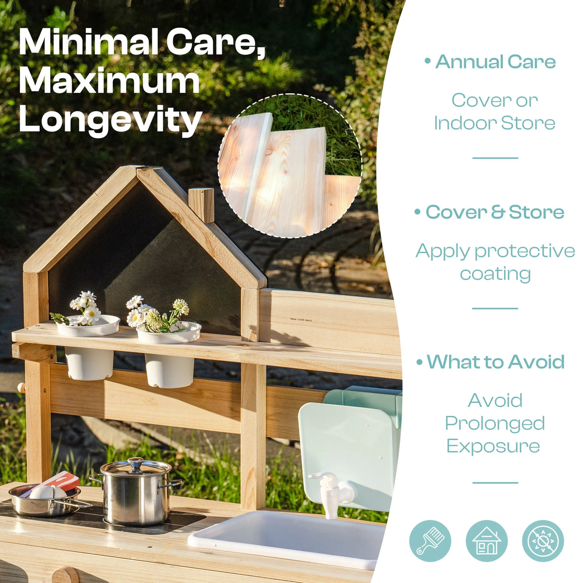 Outdoor Mud Kitchen