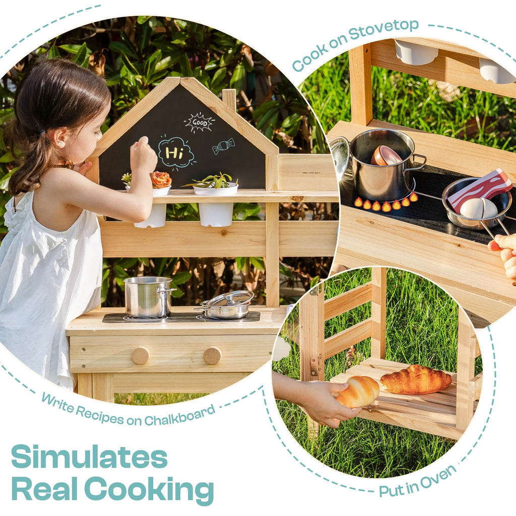 Outdoor Mud Kitchen