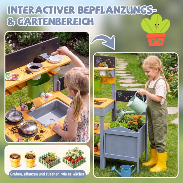 Planter Mud Kitchen