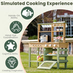 Outdoor BBQ Mud Kitchen