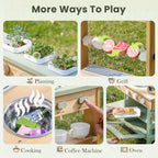 Outdoor BBQ Mud Kitchen