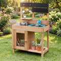 Outdoor Wooden Kitchen