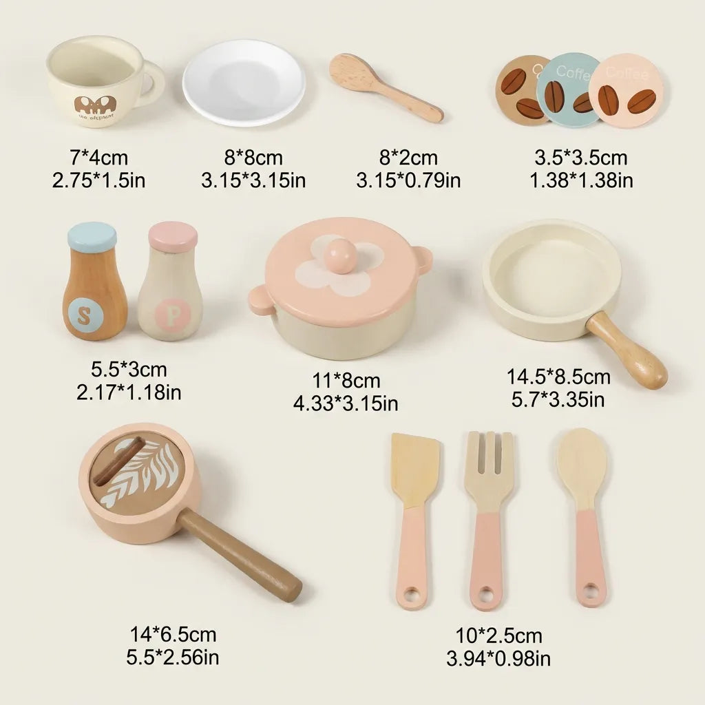 Wooden Kitchen Toys