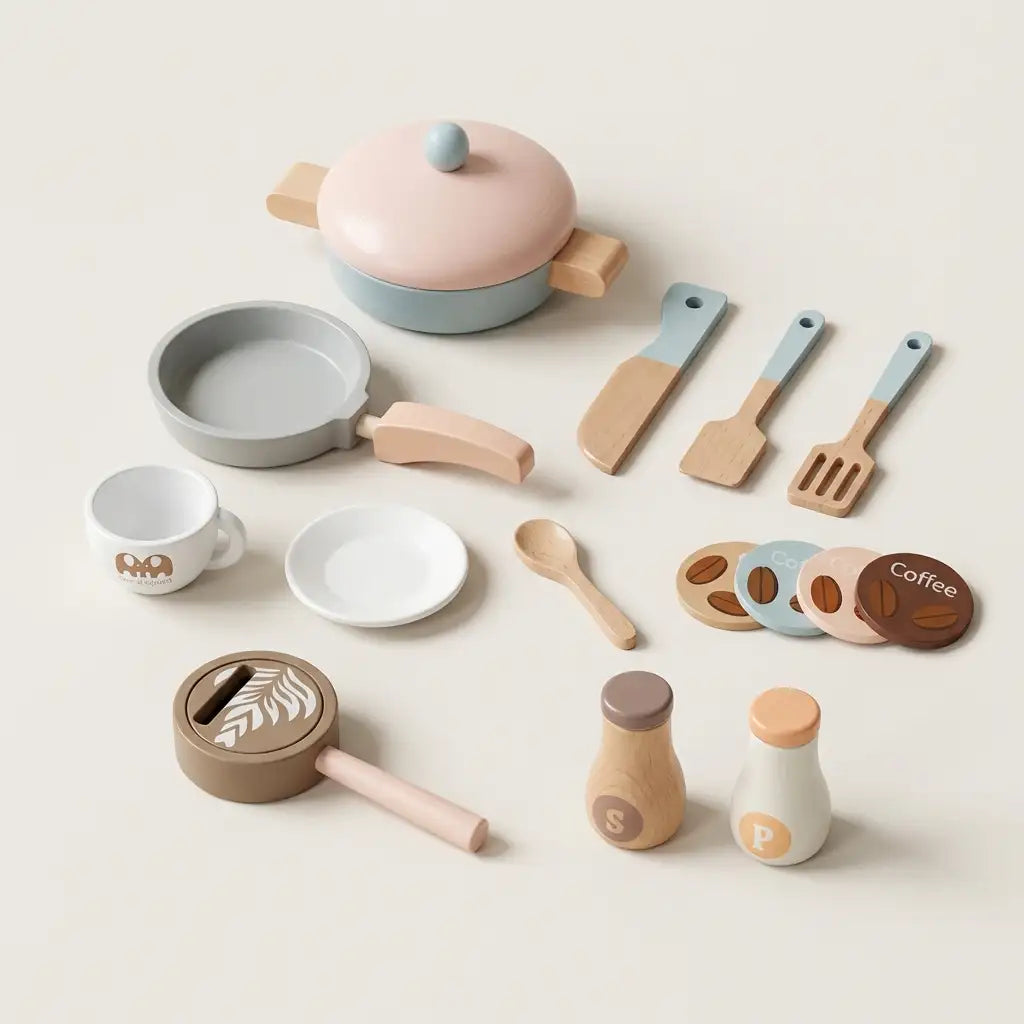 Wooden Play Kitchen
