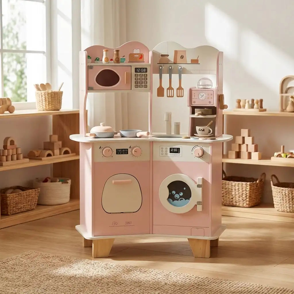 Wooden Play Kitchen