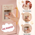 Pink Wooden Play Kitchen