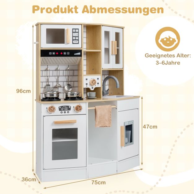 Corner Play Kitchen