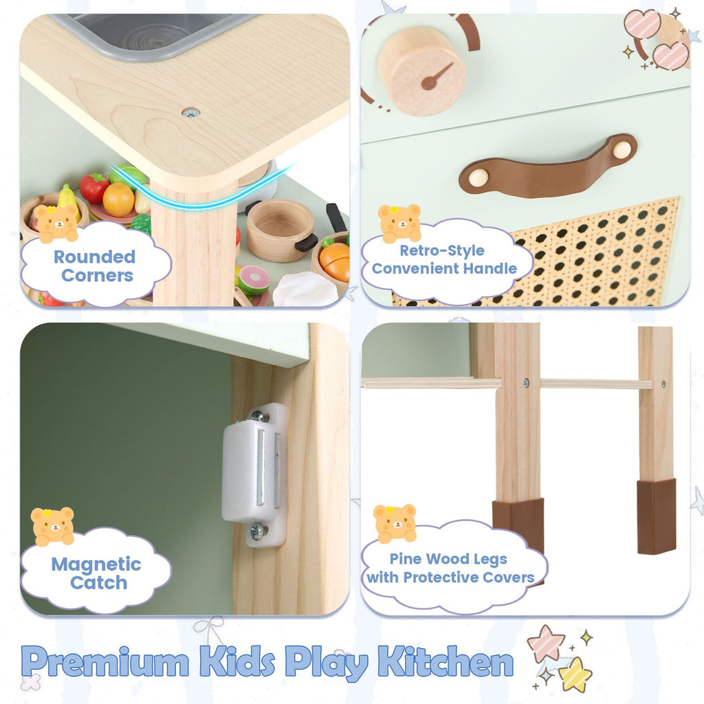 Rattan Play Kitchen
