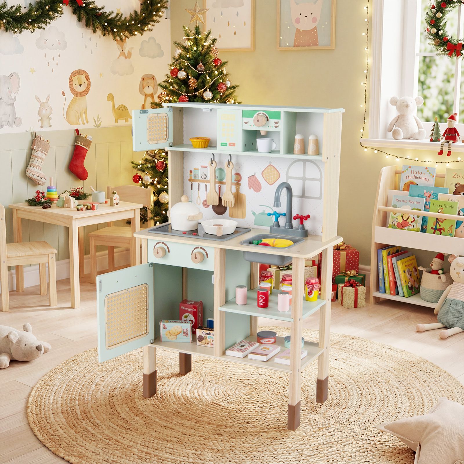 Rattan Play Kitchen