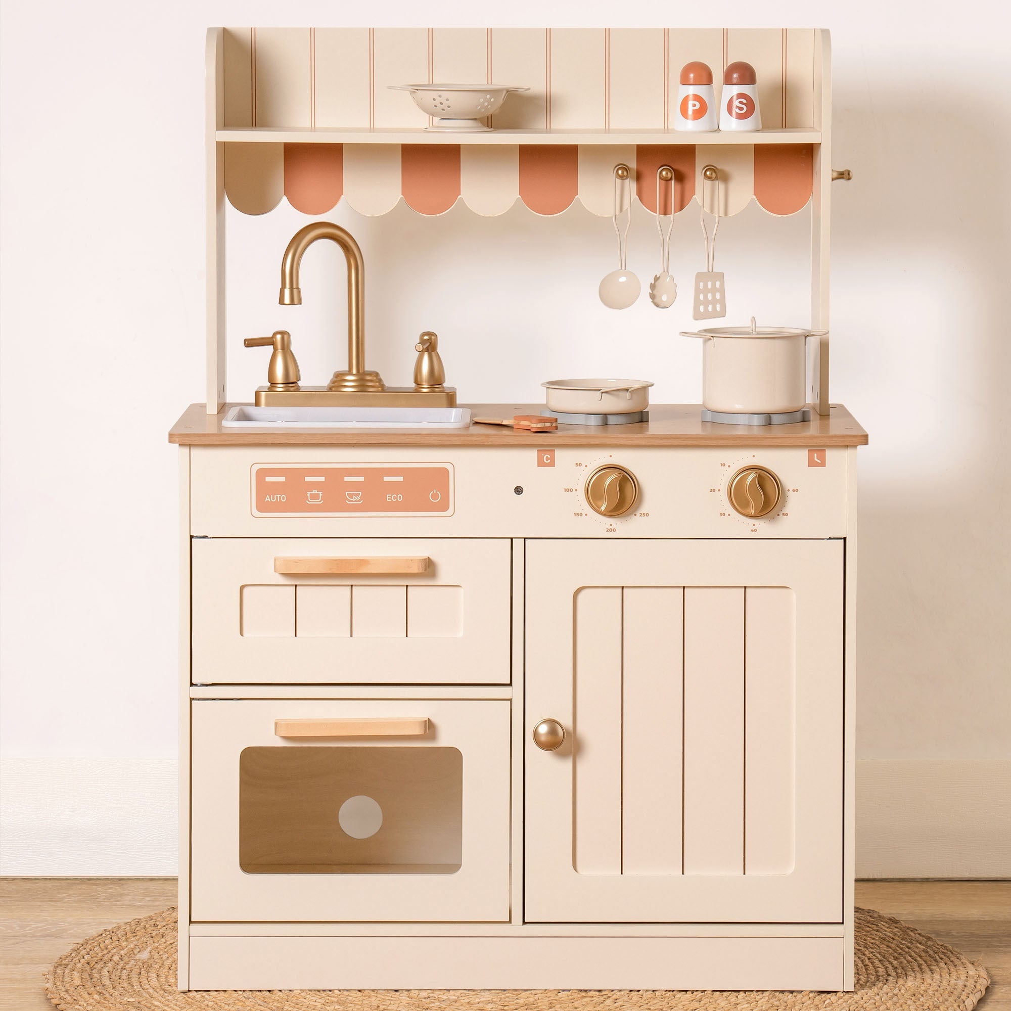 Wooden Play Kitchen