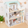 Three-Story Wooden Playhouse