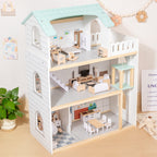 Three-Story Wooden Playhouse