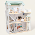 Three-Story Wooden Playhouse