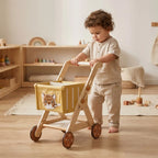 Wooden Push Cart