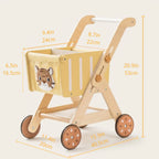 Wooden Push Cart