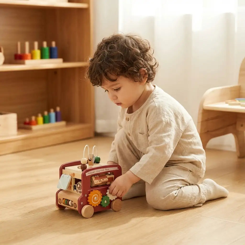 Wooden Toddler Cars