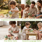 Wooden Play Tea Set
