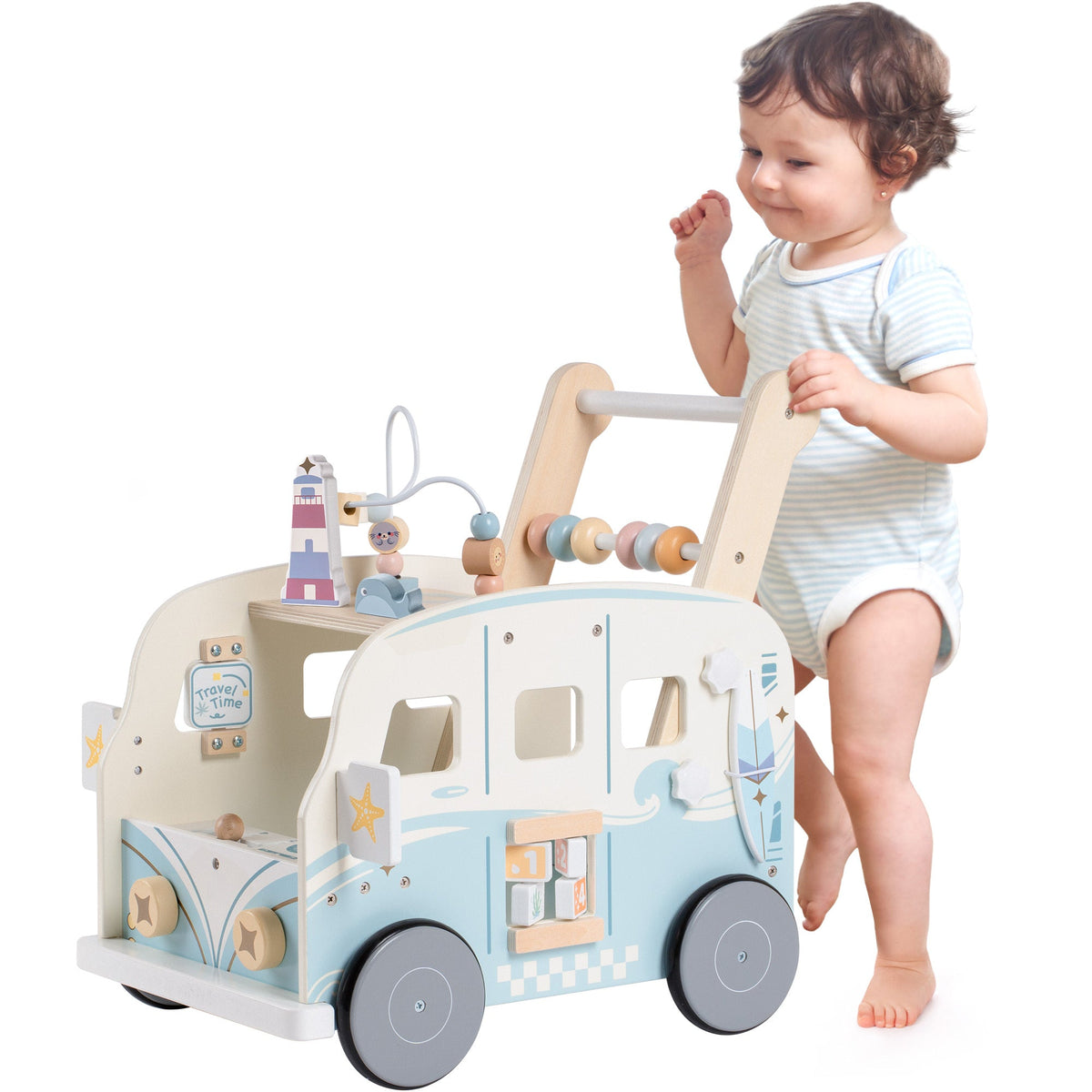 Adventure Bus Baby Walker