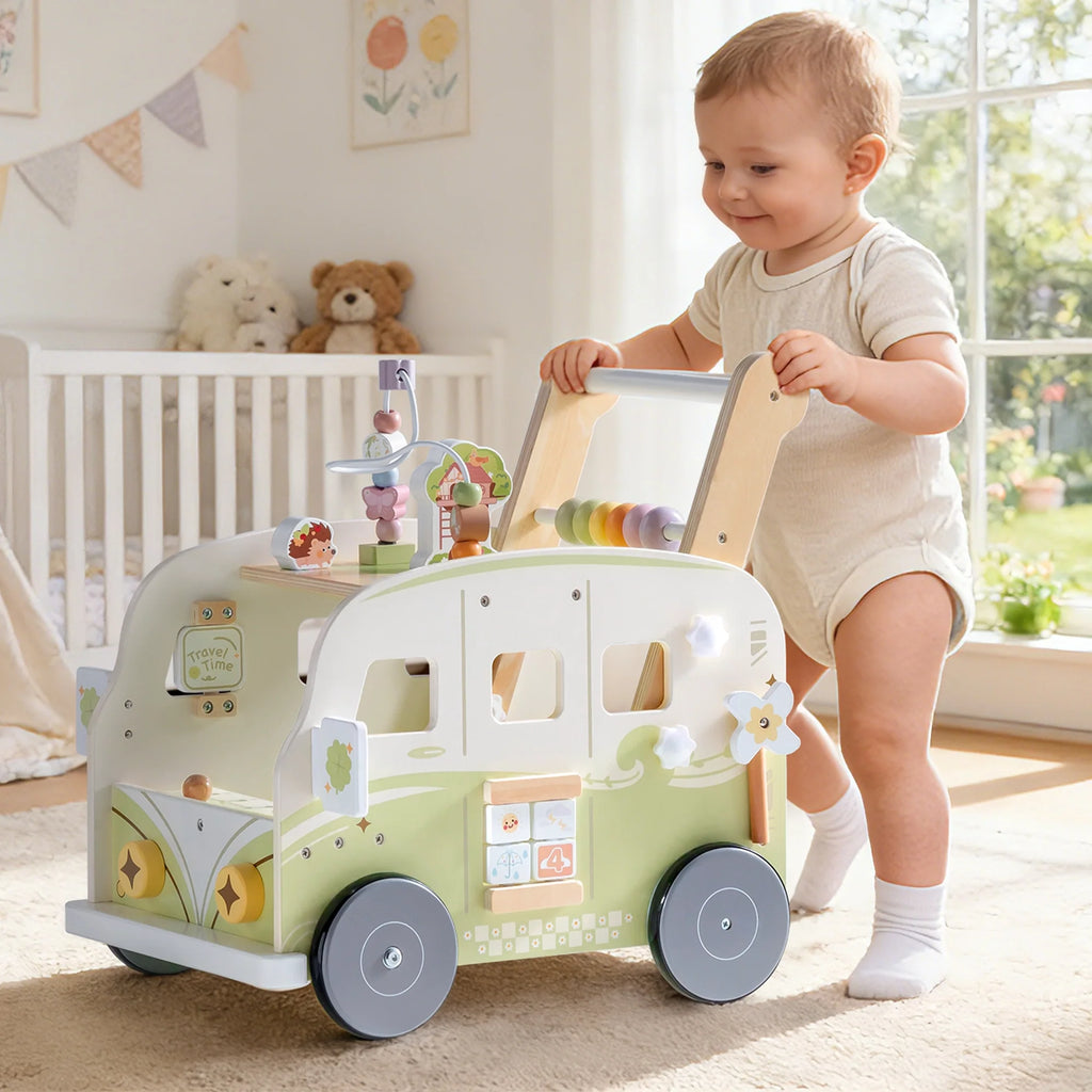 Adventure Bus Baby Walker