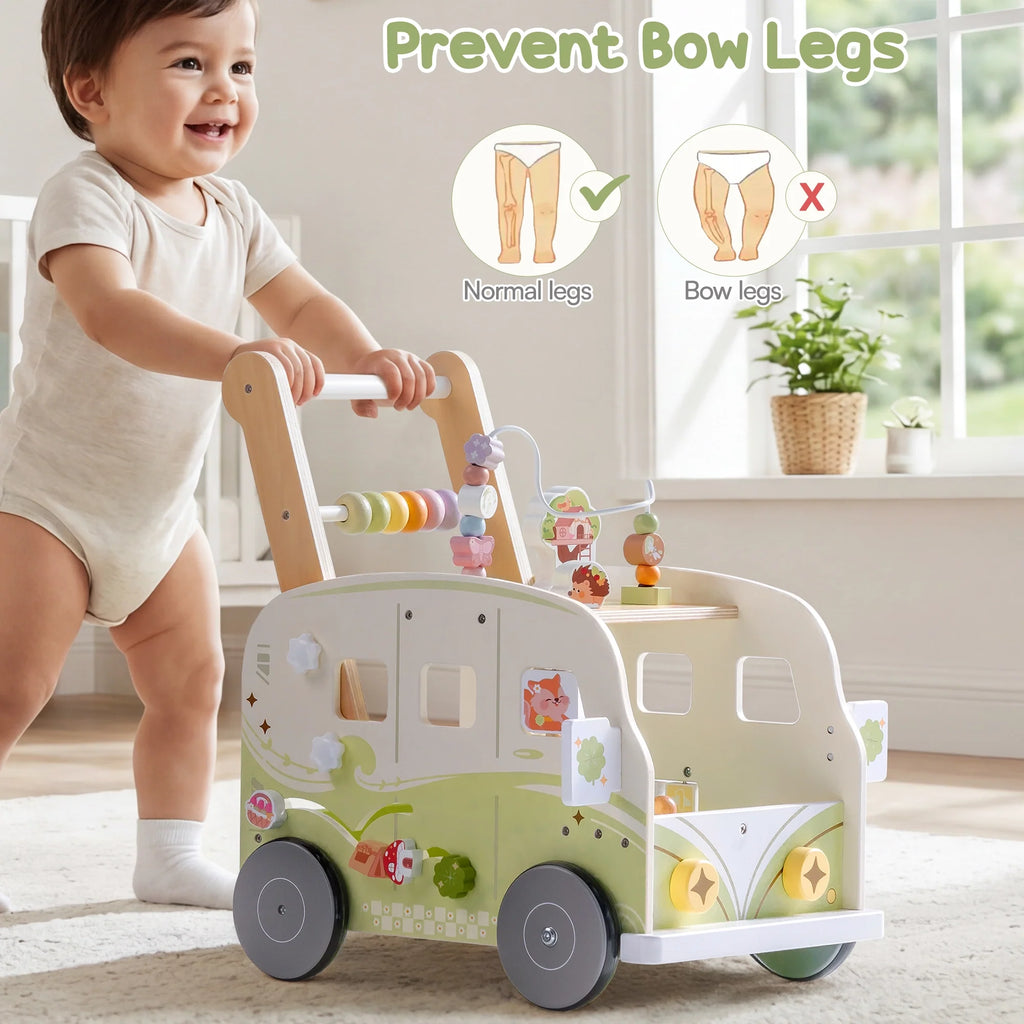 Adventure Bus Baby Walker