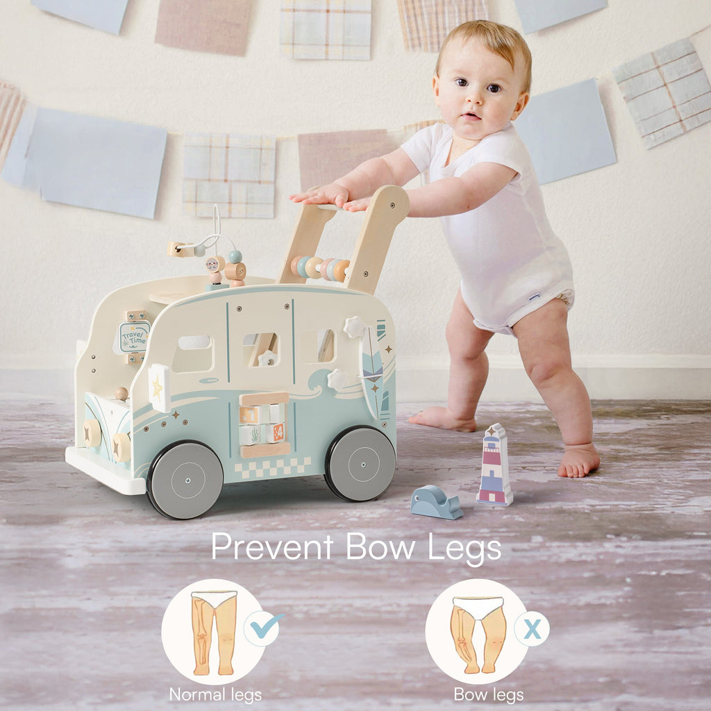 Adventure Bus Baby Walker