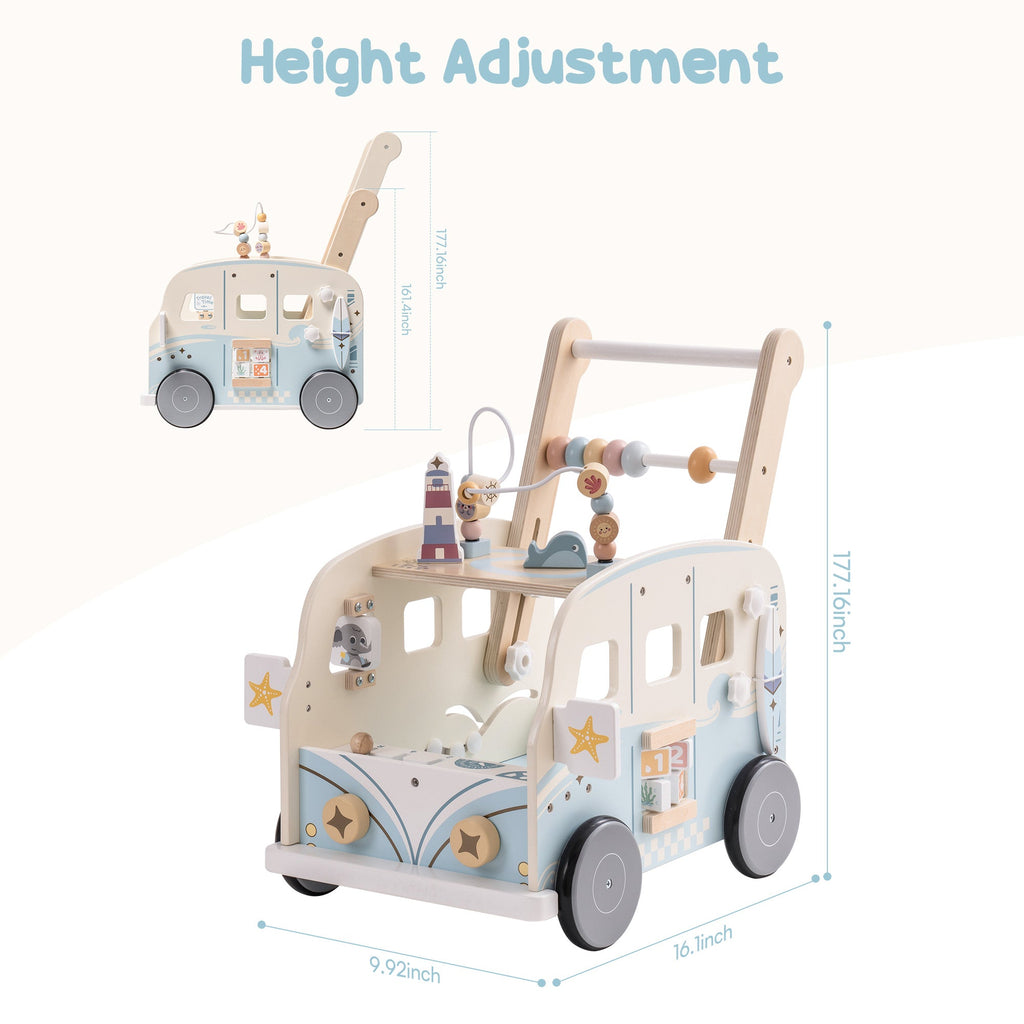 Adventure Bus Baby Walker